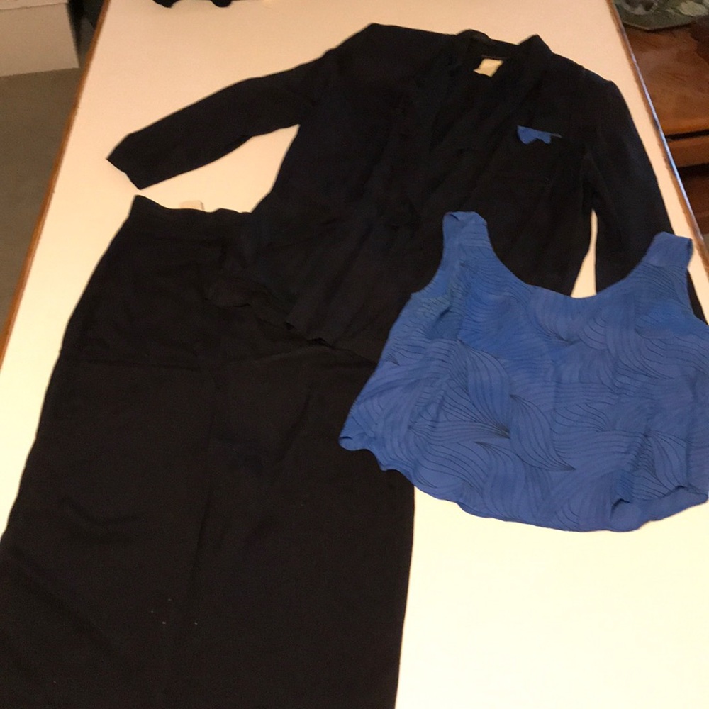 Vintage ladies three-piece suit set